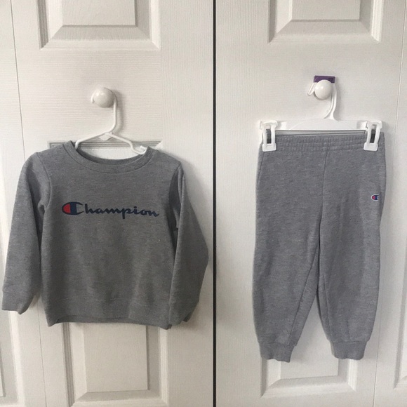 champion toddler girl sweatsuit